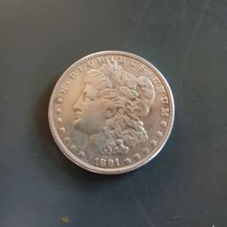 1891 O Morgan Dollar 