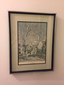 Picture, Sacre Coeur De Montmartre, Maurice Utrillo