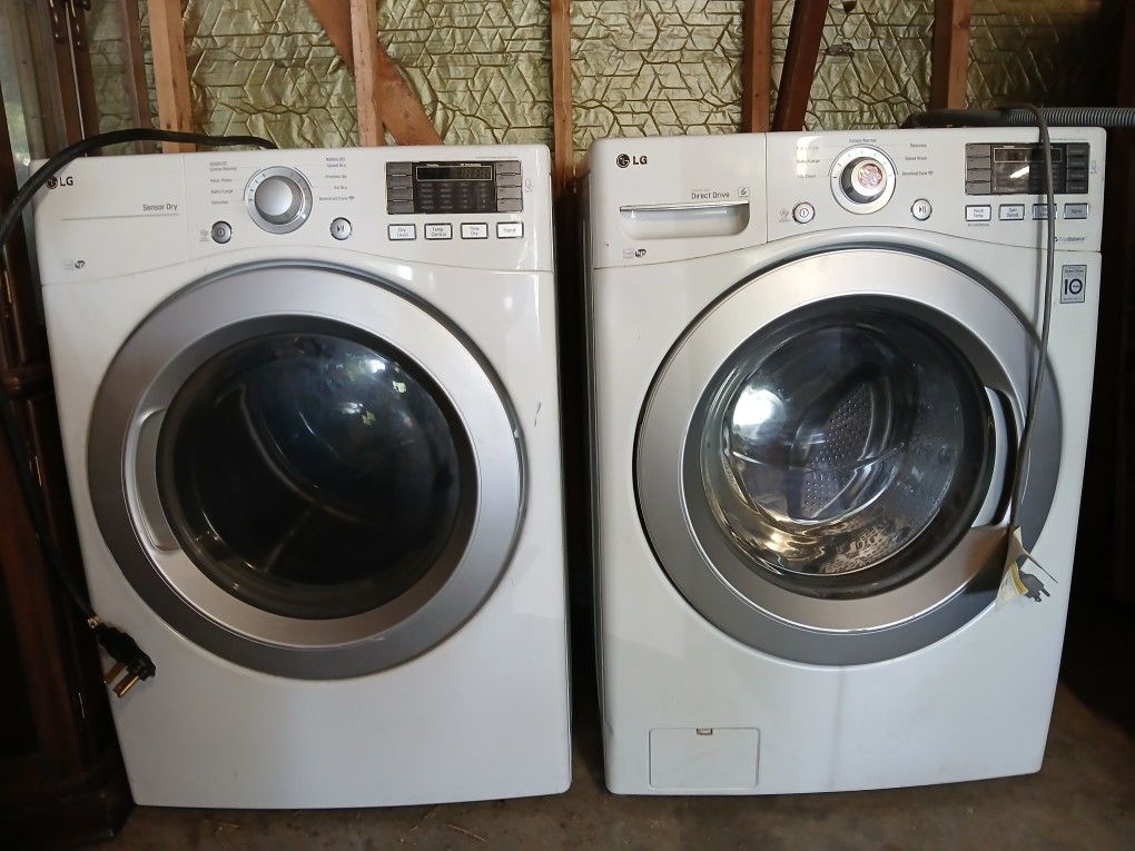 Used LG Front Loader Washer And Dryer