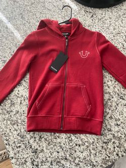 Red true religion jacket