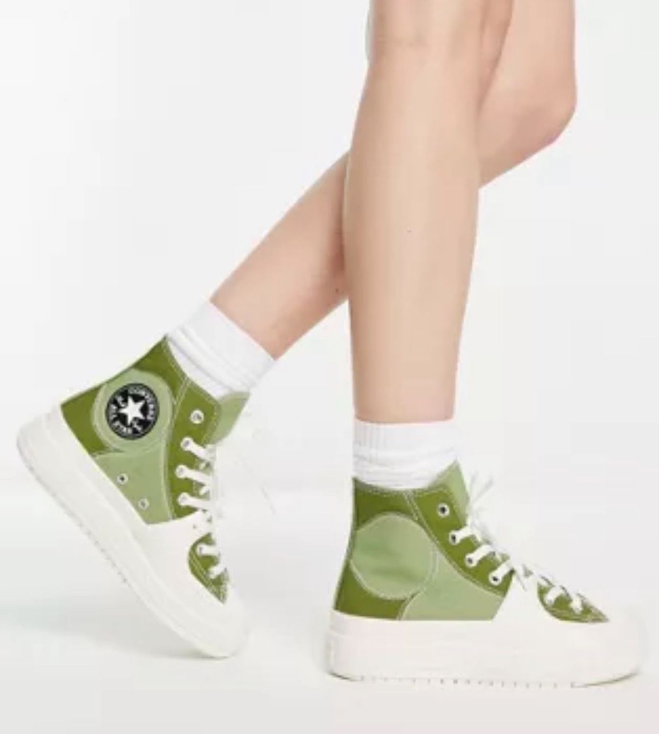 Chuck Taylor All Star High Construct 'Colorblock - Alligator' Size 9 Men - 10.5 Woman