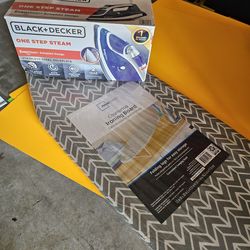 Iron and Ironing Board