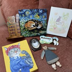 Cat Art And Decoration 