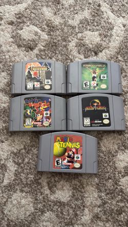 Nintendo 64 games 30 each