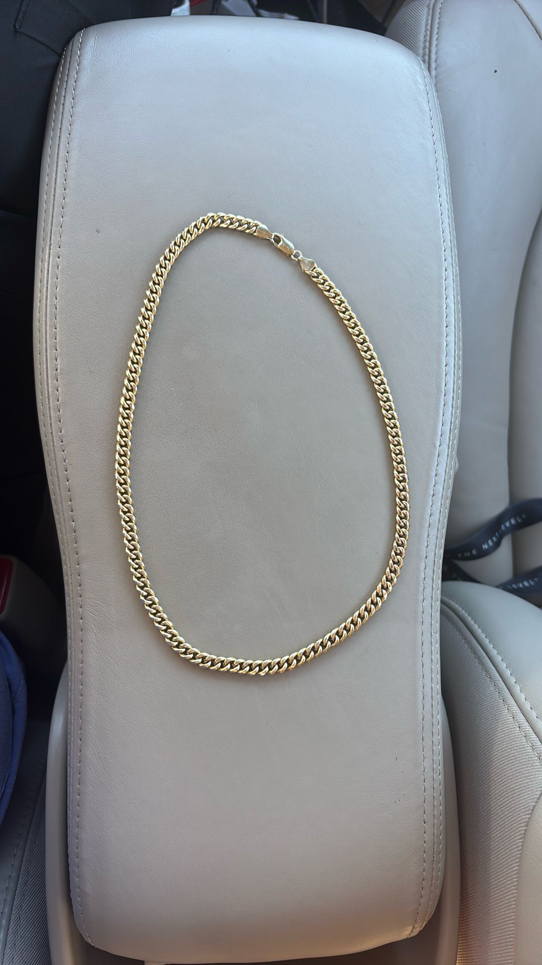 20 Inch 14k Gold Miami Cuban Chain