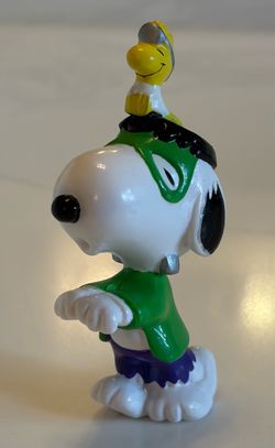 Snoopy Peanuts Vintage United Feature Syndicate Frankenstein Woodstock Figure