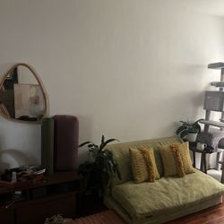 Green Sleeper Sofa Couch