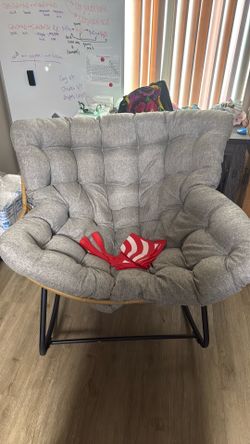 Wicker rocking chair