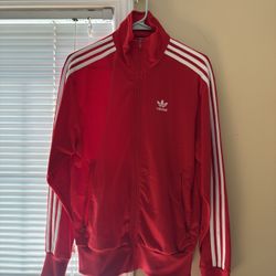 Adidas Originals Red Adicolor Classics Firebird Jacket