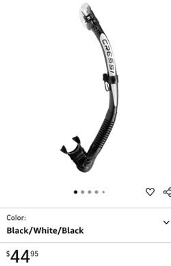 Cressi Foldable Adult Dry Snorkel