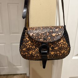 Women’s Leather Mexican Crossbody Bag