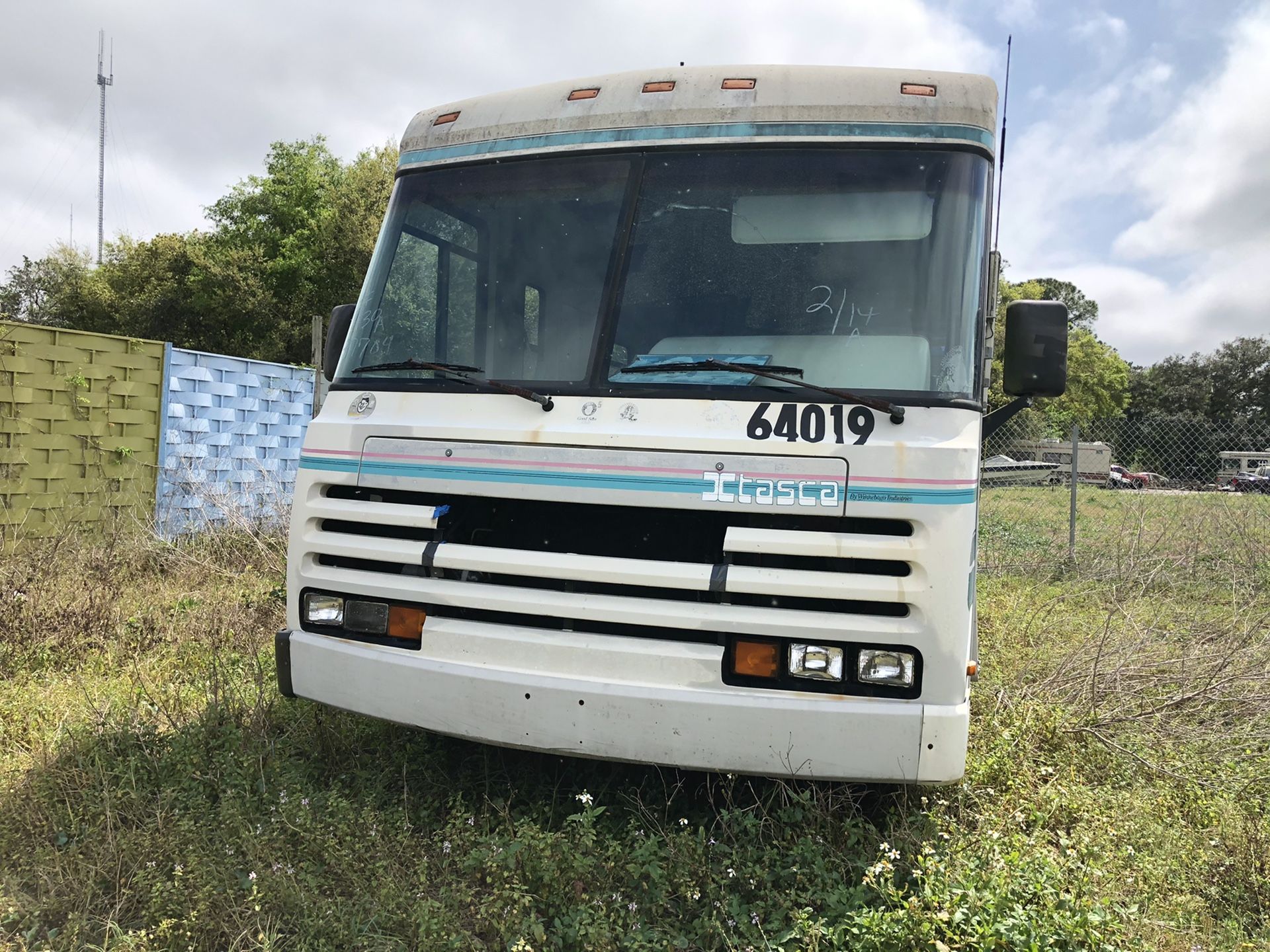 Empty RV Create Small Home doesn’t run