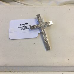 Pendant Silver Cross S925 6.4 Grs 