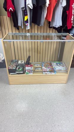 Retail Glass Top Display Case