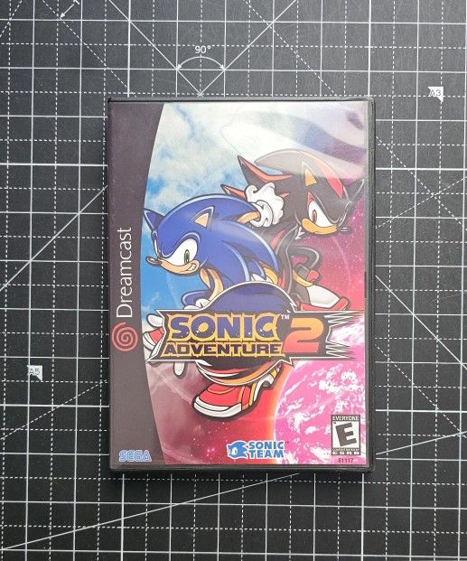 Dreamcast Sonic Adventure 2 Custom Case - NO GAME OR MANUAL