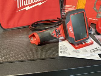M12 12V Lithium-Ion Cordless M-SPECTOR 360-Degree 4 ft. Inspection Camera Kit, In Like New Condition $220
