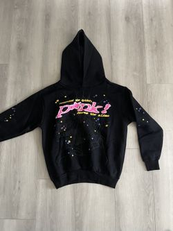 Black Pink Spider Hoodie Brand New (small)