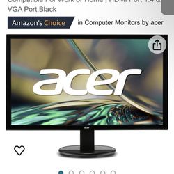 ACER Computer Monitor 