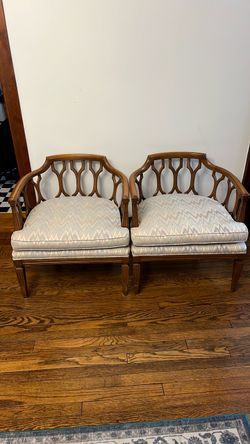 Vintage barrel chairs