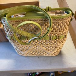 Brighton Carmela Lime Handbag/Purse {WILLING TO NEGOTIATE}