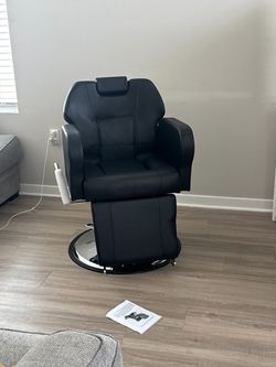 Barber chair is