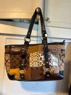 Coach patchwork purse