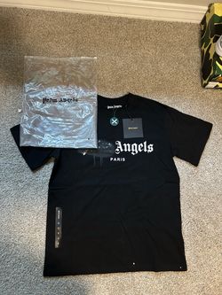 Palm Angels Paris Sprayed Logo T-Shirt