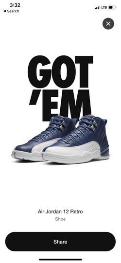 Air Jordan 12 retro indigo