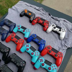 I have New Conditions Original Authentic Playstation 4 Controller PS4 Control... Black $30! Each... color Is $40!.. Top Ones $45 each... or replica 25