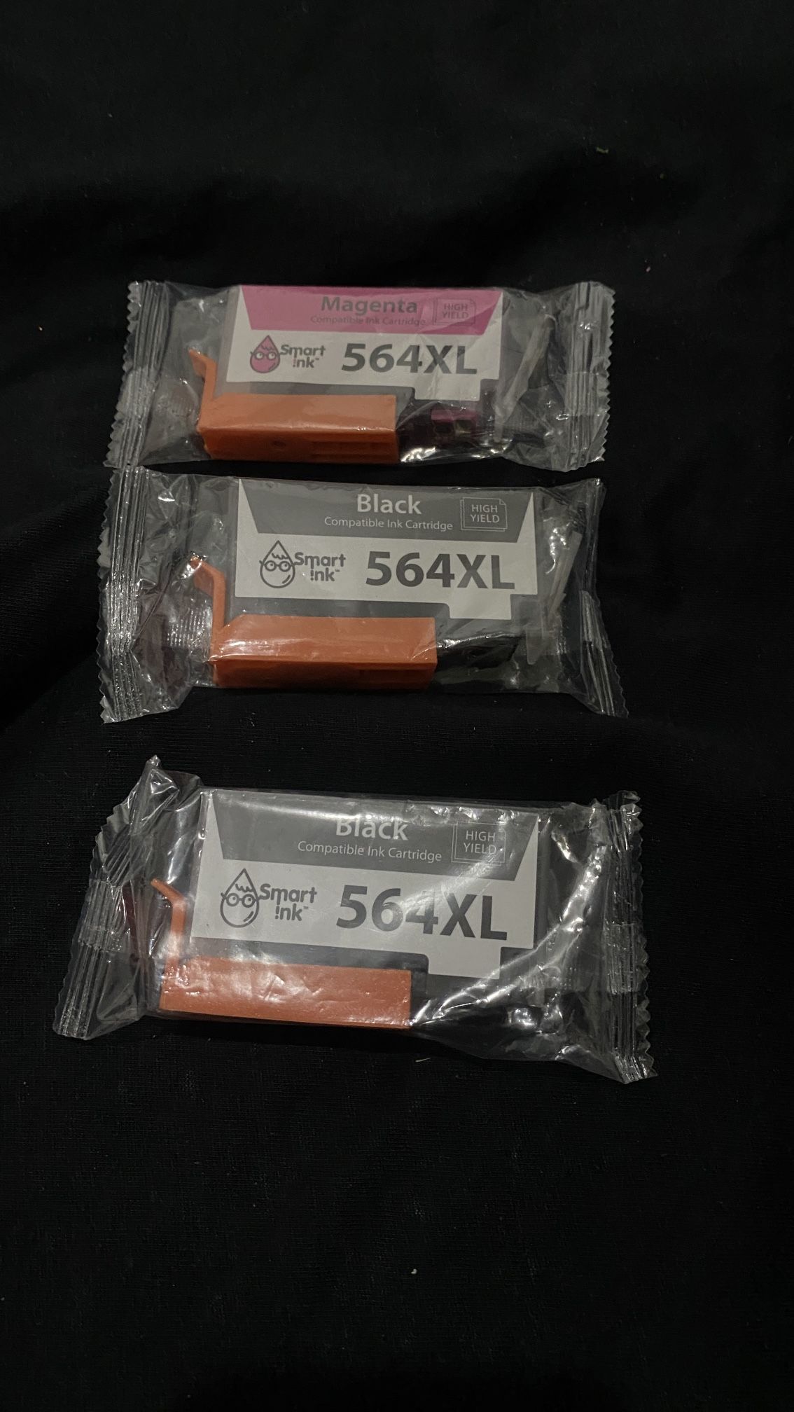 Magenta And Black 564 XL Smart Ink