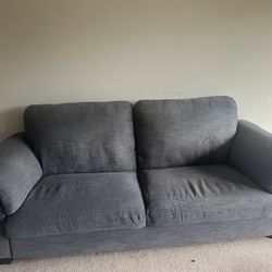 FREE 86" Sofa / Couch (Includes Brand-New Couch Cover!) - Quick Pickup