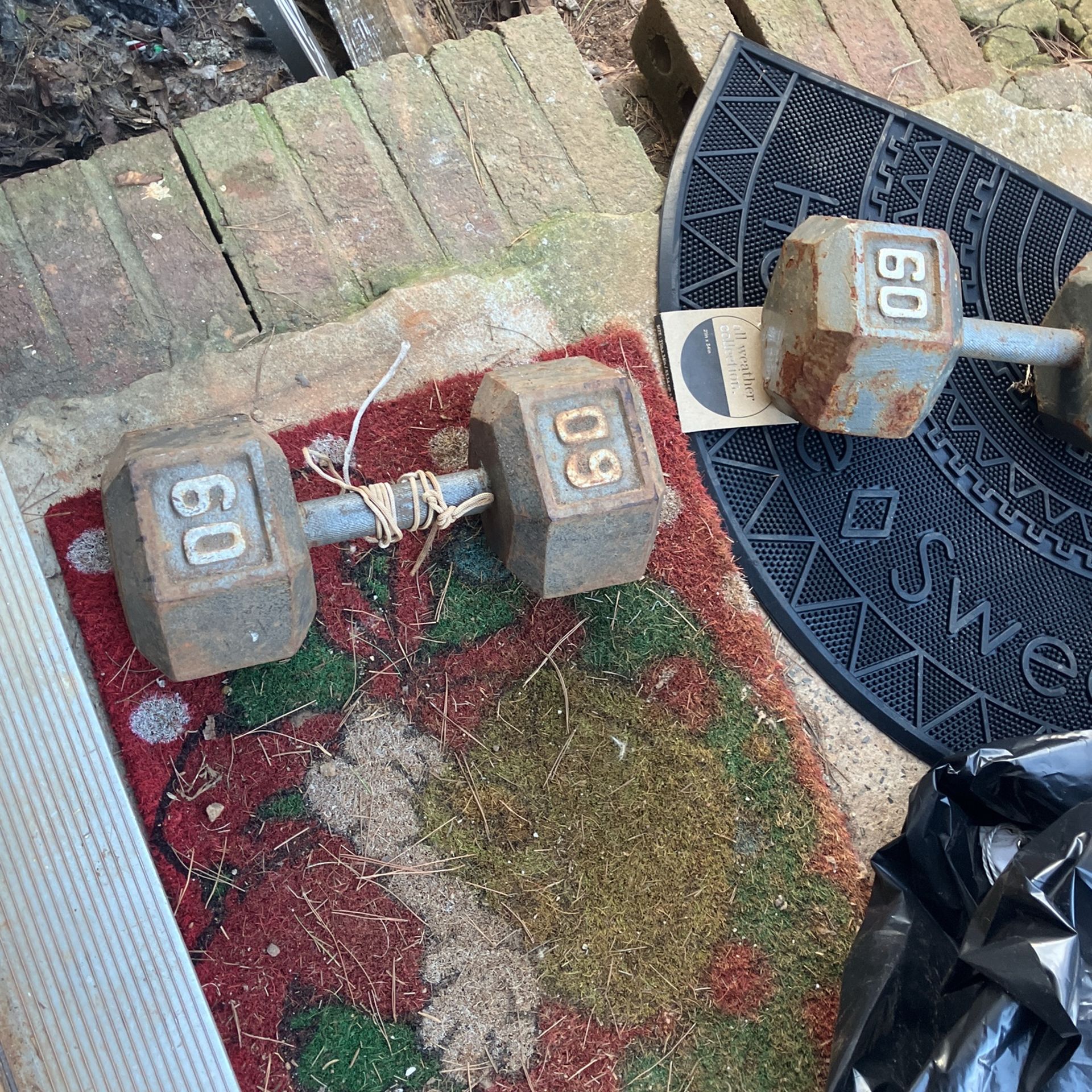 Dumbbells 60lb