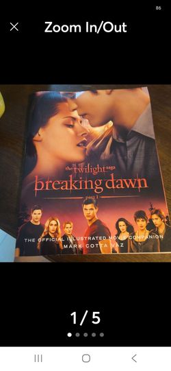 The twilight saga breaking dawn part 1 official illustrated movie companion