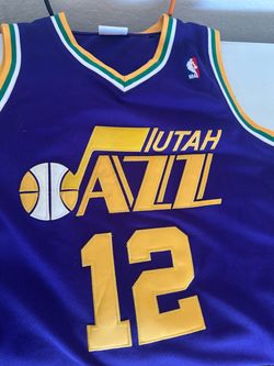 NWT Mitchell & Ness John Stockton #12 Jazz Hardwood Classics Swingman Jersey
