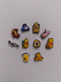 Winnie The Pooh Croc Charms