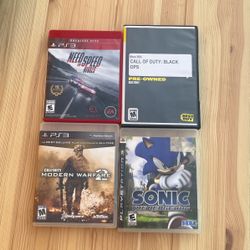 PS3 Games 