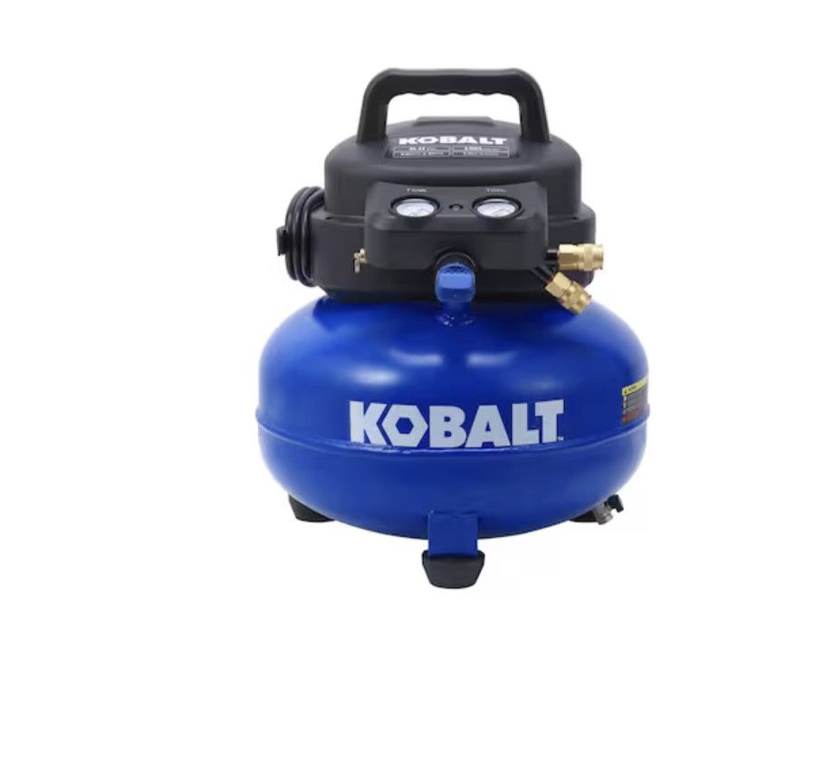 Kobalt 6-Gallon Portable Electric 150 PSI Pancake Air Compressor