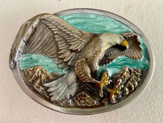 Vintage Bergamot Eagle Belt Buckle