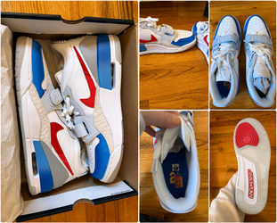 🔥 Jordan Legacy 312 Low – Red/Blue/White – Men’s Size 12