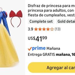 Disney Snow White Costume 