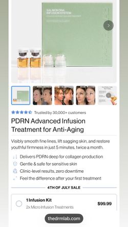 New Anti Aging & acne face treatment!