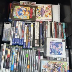 Box Of Video Games PS4, PS2, XBOX, Playstation, Gameboy And More