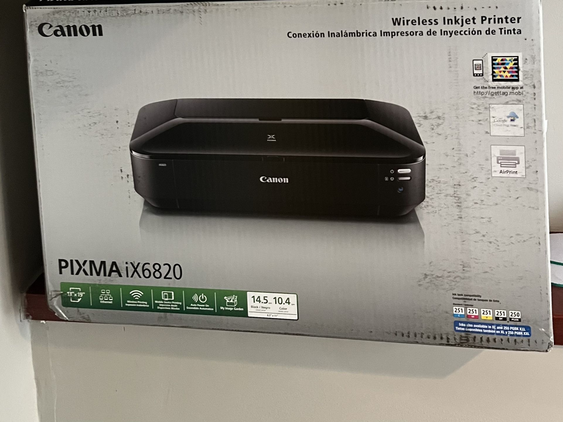 Canon Wireless Color Inkjet Printer