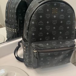 Black MCM Backpack