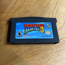 Gameboy Advance - Donkey Kong Country 3