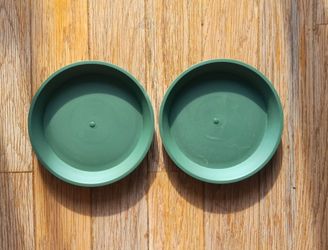 New Pair Set Of 2 Plant Planter/ Flower Pot/ Plant Pot Saucer flower Patio Garden