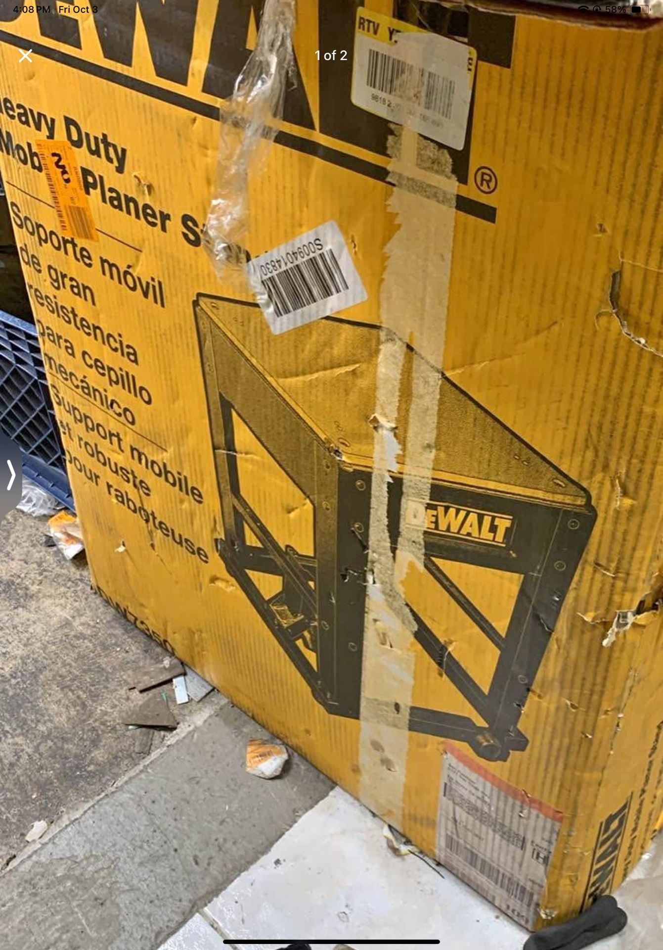Dewalt Planer Table