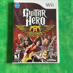 Guitar Hero Aerosmith For Nintendo Wii
