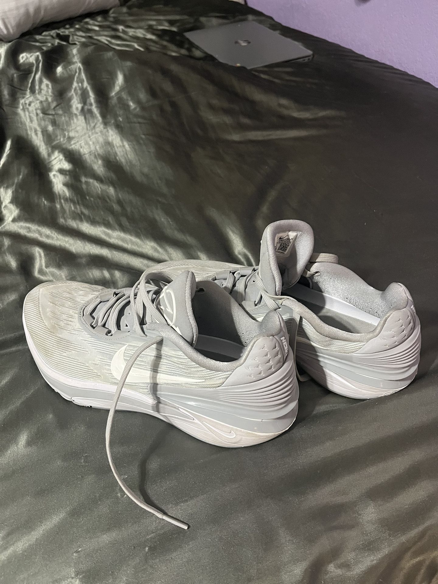 Nike Air Zoom GT Cut 2 Wolf Gray Basketball Shoes (size 10.5)