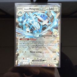 Pokemon Destined Rivals Steven’s Metagross ex